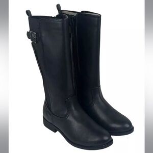 I.N.C. McKenzie Black Riding Boots- from Macys